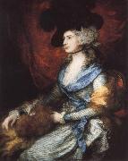 Thomas Gainsborough Mrs.Siddons France oil painting artist